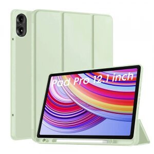 Husa pentru Xiaomi Redmi Pad Pro / Pad / Pad Pro 5G, Techsuit, Flex Trifold, Verde Deschis