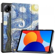 Husa pentru Xiaomi Redmi Pad SE 8.7, Techsuit, FoldPro Starry Night, Multicolor