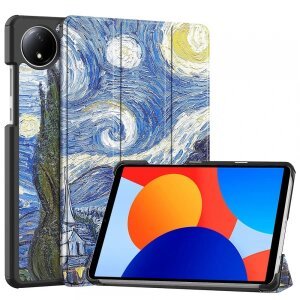Husa pentru Xiaomi Redmi Pad SE 8.7, Techsuit, FoldPro Starry Night, Multicolor