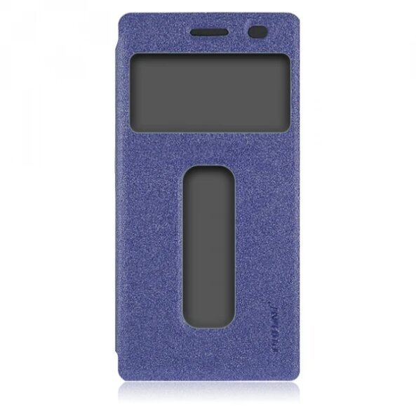 Husa piele Lenovo S90 Sisley Pudini View albastra