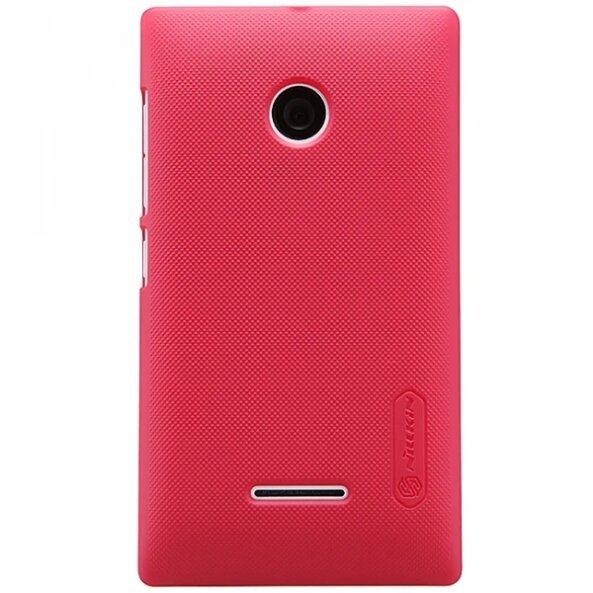 Husa plastic Microsoft Lumia 532 Nillkin rosie Blister Originala