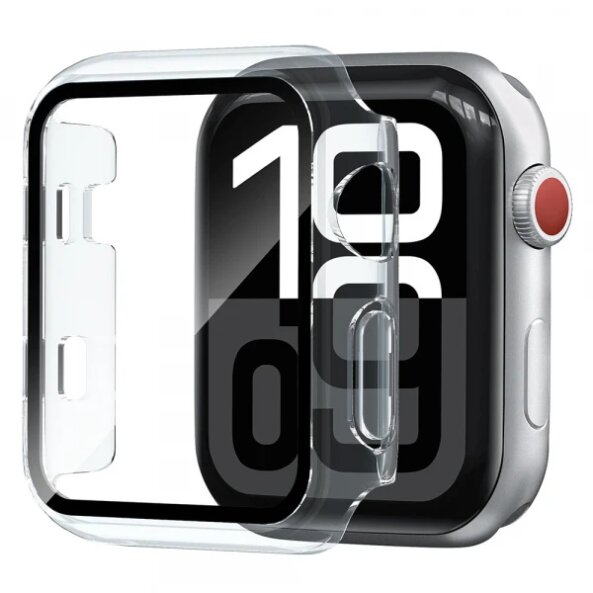 Husa Techsuit Defense360 Pro pentru Apple Watch 38mm Series, Transparenta