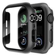 Husa Techsuit Defense360 Pro pentru Apple Watch 44mm Series, Neagra