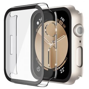 Husa Techsuit Defense360 Pro pentru Apple Watch 44mm Series, Transparenta