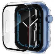 Husa Techsuit Defense360 Pro pentru Apple Watch Series 7 45mm, Transparenta