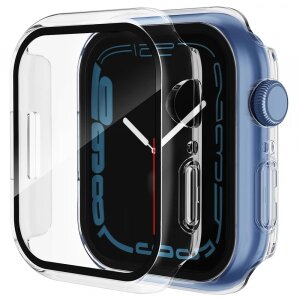 Husa Techsuit Defense360 Pro pentru Apple Watch Series 7 45mm, Transparenta