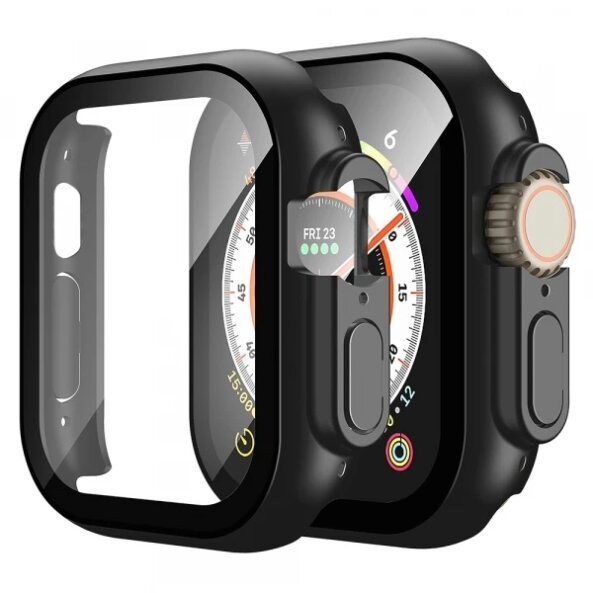 Husa Techsuit Defense360 Pro pentru Apple Watch Ultra 2 / Watch Ultra, Neagra