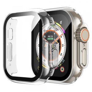 Husa Techsuit Defense360 Pro pentru Apple Watch Ultra 2 / Watch Ultra, Transparenta