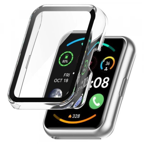 Husa Techsuit Defense360 Pro pentru Huaawei Watch Fit 2, Transparenta
