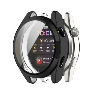 Husa Techsuit Defense360 Pro pentru Huawei Watch 3, Neagra