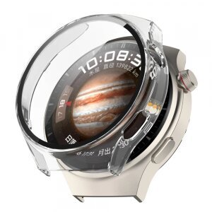 Husa Techsuit Defense360 Pro pentru Huawei Watch 4, Transparenta