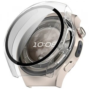 Husa Techsuit Defense360 Pro pentru Huawei Watch 5 46mm, Transparenta