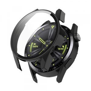 Husa Techsuit Defense360 Pro pentru Huawei Watch GT 3 42mm, Neagra
