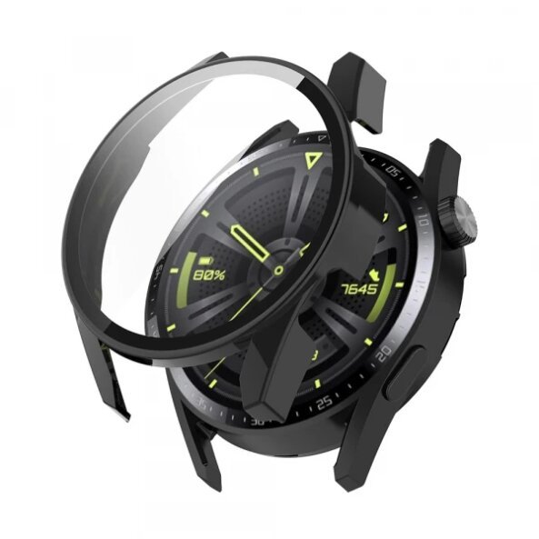 Husa Techsuit Defense360 Pro pentru Huawei Watch GT 3 42mm, Neagra