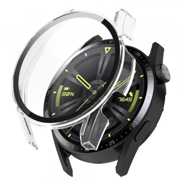 Husa Techsuit Defense360 Pro pentru Huawei Watch GT 3 46mm, Transparenta
