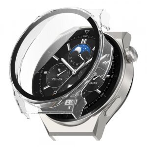 Husa Techsuit Defense360 Pro pentru Huawei Watch GT 3 Pro 46mm, Transparenta