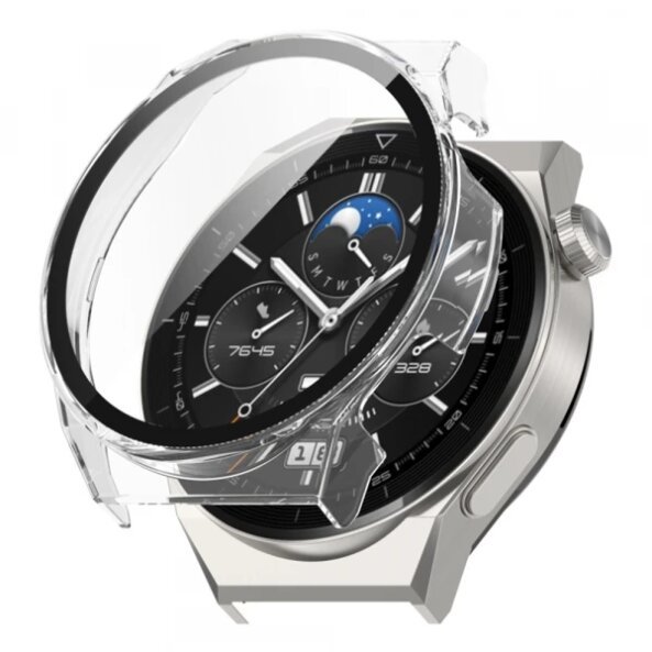 Husa Techsuit Defense360 Pro pentru Huawei Watch GT 3 Pro 46mm, Transparenta