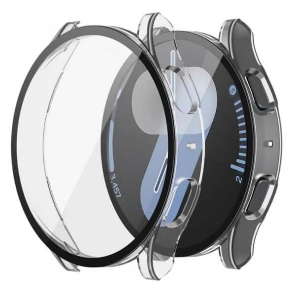 Husa Techsuit Defense360 Pro pentru Samsung Galaxy Watch7 44mm, Transparenta