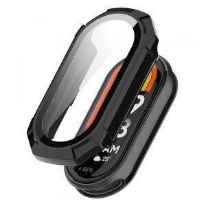 Husa Techsuit Defense360 Pro pentru Xiaomi Mi Band 8, Neagra