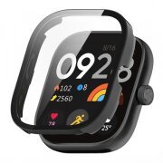 Husa Techsuit Defense360 Pro pentru Xiaomi Redmi Watch 4, Neagra