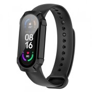 Husa Techsuit Defense360 Pro pentru Xiaomi Smart Band 7, Neagra