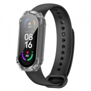 Husa Techsuit Defense360 Pro pentru Xiaomi Smart Band 7, Transparenta