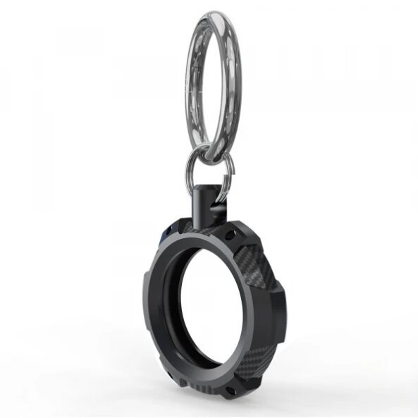 Husa Techsuit Rugged Armor Pro pentru Apple AirTag, Neagra