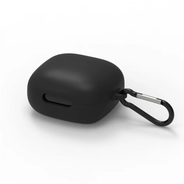 Husa Techsuit Silicone Case pentru Anker Soundcore P40i, Neagra