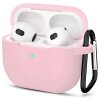 Husa Techsuit Silicone Case pentru Apple AirPods 3, Roz