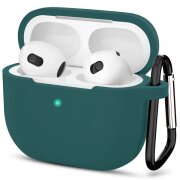 Husa Techsuit Silicone Case pentru Apple AirPods 3, Verde