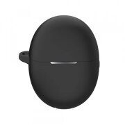 Husa Techsuit Silicone Case pentru Huawei FreeBuds 5, Neagra