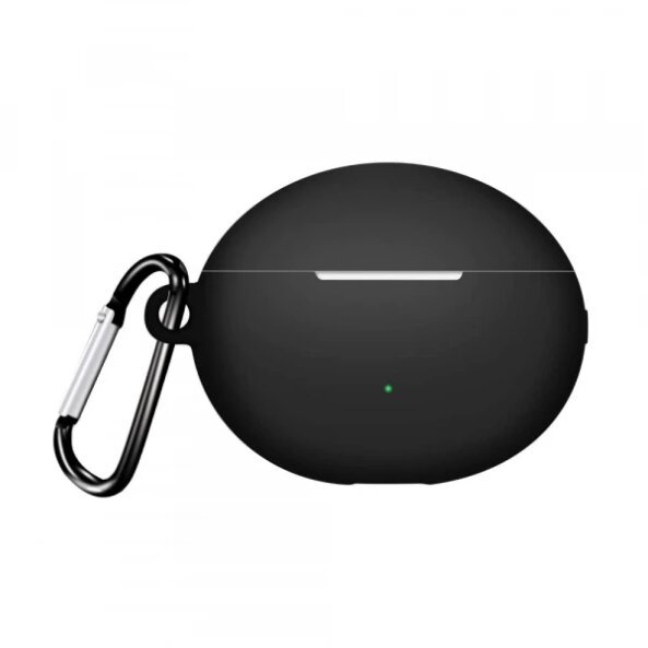 Husa Techsuit Silicone Case pentru Huawei FreeBuds 5i, Neagra