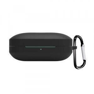 Husa Techsuit Silicone Case pentru OnePlus Buds Pro 2, Neagra