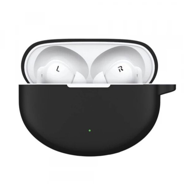 Husa Techsuit Silicone Case pentru Oppo Enco Air4 Pro, Neagra