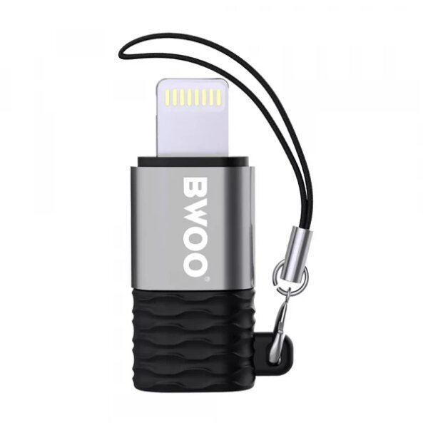 Adaptor Date si Incarcare USB-C - Lightning BWOO BZ-37, Negru 