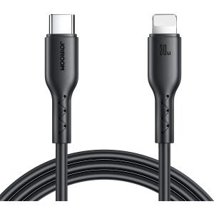 Cablu Date si Incarcare USB-C - Lightning Joyroom SA26-CL3, 30W, 1m, Negru