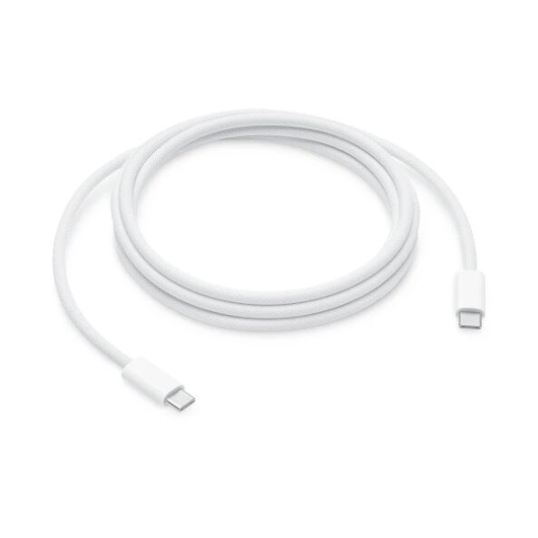 Cablu Date si Incarcare USB-C - USB-C Apple A2794, 240W, 2m, Alb, Swap MYQT3ZM/A 