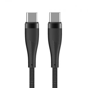 Cablu Date si Incarcare USB-C - USB-C MaXlife MXUC-08, 60W, 1m, Negru 