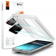 Folie de protectie Ecran Exterior Spigen GlastR EZ FIT Pro HD pentru Samsung Galaxy Z Fold7 F966, Sticla Securizata, Full Glue, Set 2 bucati