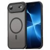 Husa MagSafe pentru Apple iPhone 17 Air, Techsuit, HaloFrost II, Neagra