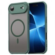 Husa MagSafe pentru Apple iPhone 17 Air, Techsuit, HaloFrost II, Verde