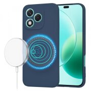 Husa MagSafe pentru Honor 400 Lite, Techsuit, SoftFlex, Bleumarin