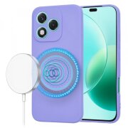 Husa MagSafe pentru Honor 400 Lite, Techsuit, SoftFlex, Mov Deschis