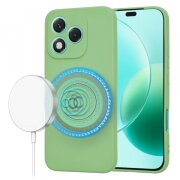 Husa MagSafe pentru Honor 400 Lite, Techsuit, SoftFlex, Verde