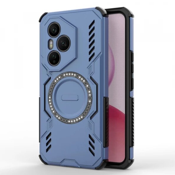 Husa MagSafe pentru Honor 400 Pro, Techsuit, ArmorMag, Albastra