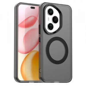 Husa MagSafe pentru Honor 400 Pro, Techsuit, CandyCase, Neagra