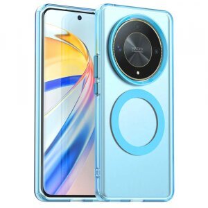 Husa MagSafe pentru Honor Magic6 Lite, Techsuit, CandyCase, Albastra