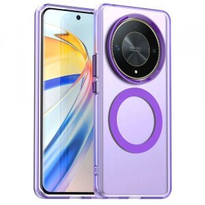 Husa MagSafe pentru Honor Magic6 Lite, Techsuit, CandyCase, Mov