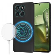 Husa MagSafe pentru Motorola Edge 60 Fusion / Edge 60, Techsuit, SoftFlex, Neagra