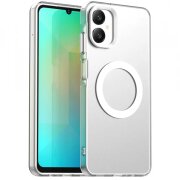 Husa MagSafe pentru Samsung Galaxy A06 A065, Techsuit, CandyCase, Alba